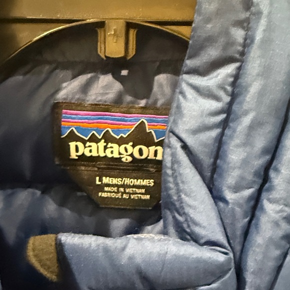 Patagonia Men's Vibrant Blue Quilted Vest - Picture 2 of 3